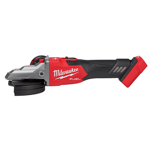 M18 FUEL™ 5" Flathead Braking Grinder, Slide Switch Lock-On