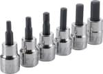 SAE Hex Bit Socket (6 pc)