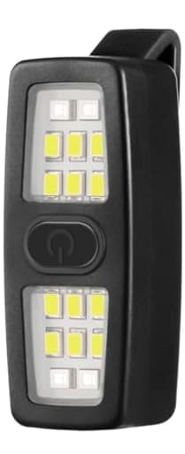 Small Rechargeable EDC Flashlight, Clip on Running Lights Gift for Runners, Safety Bike Lights for Dog Walking at Night, Hands Free Running Accessories Gear for Women Men