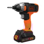 20V MAX Cordless Impact Driver with Charger and Fastening Bit