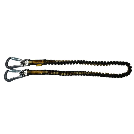 Power Tool Lanyard Dual Carabiner 75" 15 lb capacity