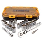 1/2 in Drive Combination Socket Set (23‑Piece)