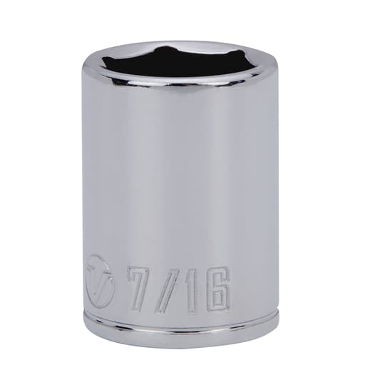 1/4 Dr 6-Point Shallow Socket 7/16