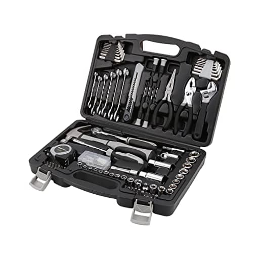 AmazonBasics 131-Piece General Household Hand Tool Set