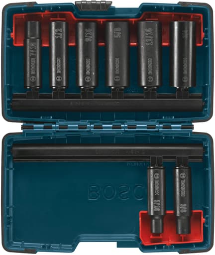 8-Piece 3/8 Deep Well Socket Set