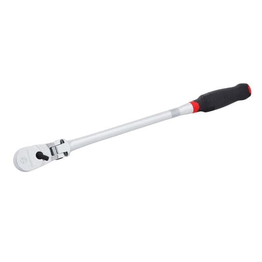 3/8 in Drive Comfort Grip Long Flex Head Ratchet