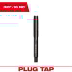 3/8"-16 NC Straight Flute Plug Tap