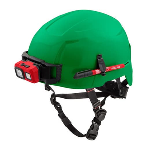Green Safety Helmet - Type 2, Class E