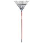 24-Tine Fiberglass Handle Lawn Rake