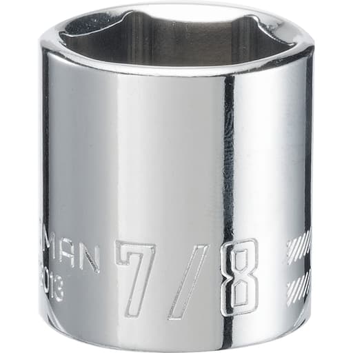 3/8-in Drive 7/8-in 6 Point SAE Shallow Socket