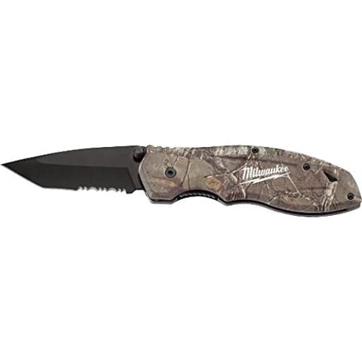 Fastback Camo Spring Assisted Knife