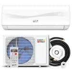12000BTU Mini Split Air Conditioner& Heater, 20 SEER2 115V Wall-Mounted Ductless AC Unit Cools Rooms up to 750 Sq. Ft, Energy Efficient Inverter AC with Heat Pump