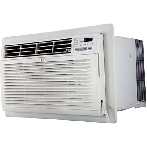 10,000 BTU Through the Wall Air Conditioner, 115V, Cools up to 440 Sq. Ft. for Bedroom, Living Room, Apartment, with Remote, 3 Cool & Fan Speeds, Wall AC Unit, White