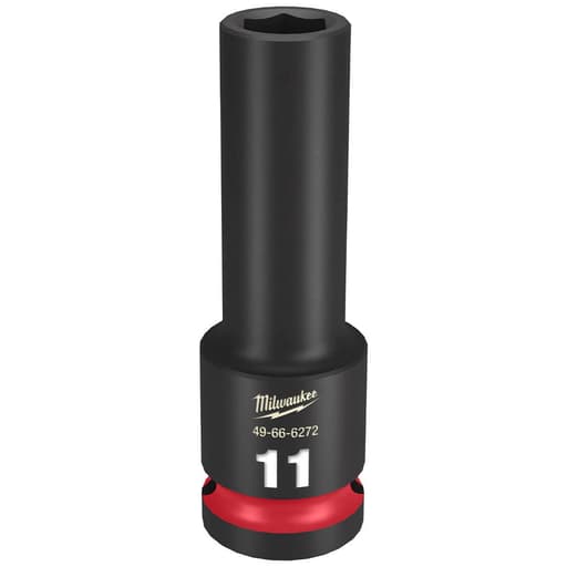 SHOCKWAVE Impact Duty 1/2 Drive 11MM Deep 6 Point Socket