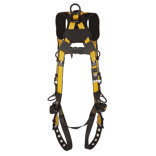 Vest Style Harness, 5-Point, Back, Front and Side D-Rings, QC Chest, TB Legs (M-L)