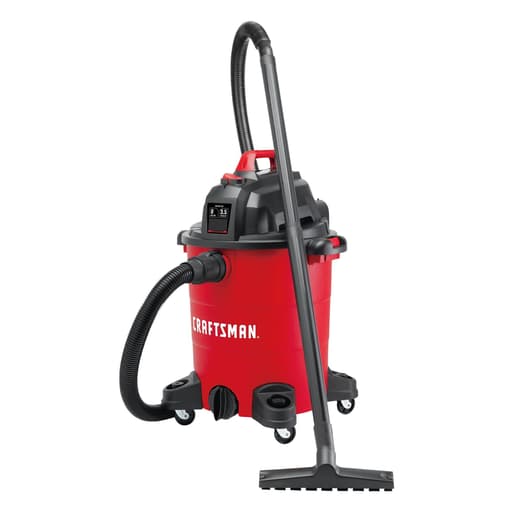 Electric 3-1/2 Peak HP Wet/Dry Vacuum (8 gal)