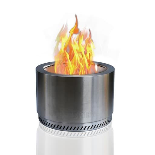 25" Stainless Steel Smokeless Wood Burning Fire Pit