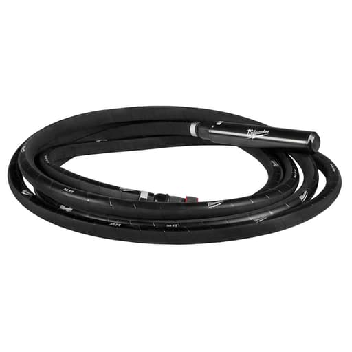 High Cycle Concrete Vibrator 32' Whip / 2.25" Head