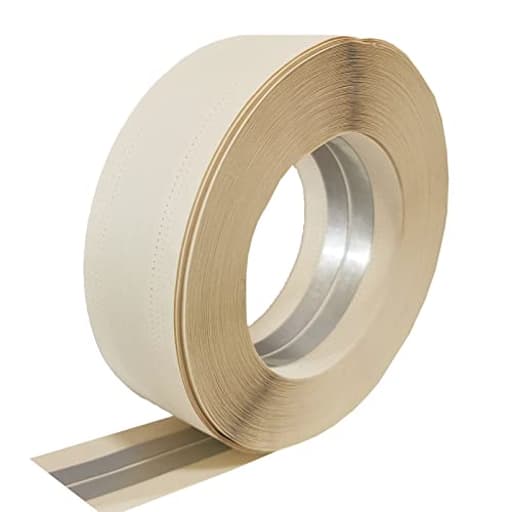 -Reinforced-Drywall-Corner-Tape-for-Walls - Drywall Inside Outside Corner Tape with Metal, 2IN*100FT,1*ROLL, No Adhesive Side