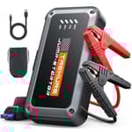 Portable Car Battery Jump Starter 3500A 16800mAh Jump Box, Car Battery Jumper Starter Portable Jumper Cables for car(8.0L Gas/6.5L Diesel), Fast Charge, Lights, Compact