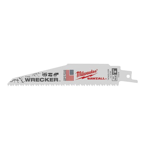 WRECKER Multi-Material SAWZALL Blade 6" 7/11TPI