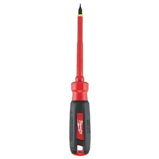 3/16" Cabinet - 4" 1000V Insulated Screwdriver