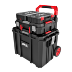 Rolling Tool and Organizer Box 4 Pc. Tower Set