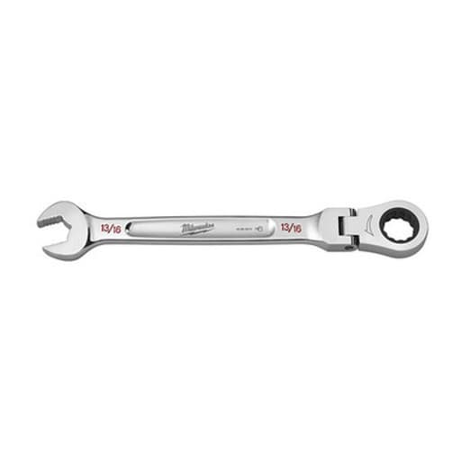 SAE Flex Head Ratcheting Combination Wrench