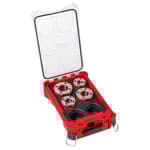 Compact Portable Pipe Threading Forged Aluminum Die Head Kit