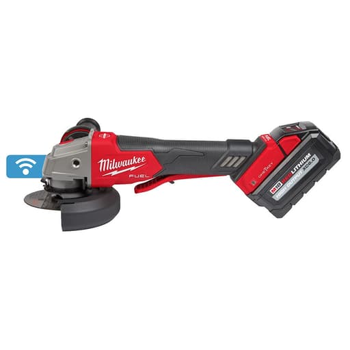 4-1/2" / 5" Braking Grinder with ONE-KEY™ Paddle Switch, No Lock