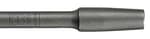 12 In. Tamper Plate Shank Round Hex/Spline Hammer Steel