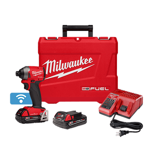 1/4" Hex Impact Driver with ONE-KEY™ XC Kit