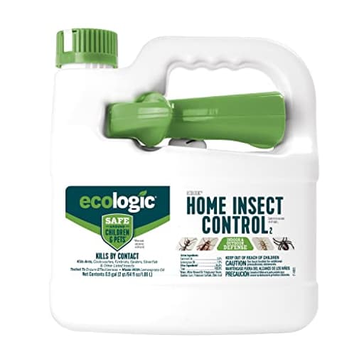 Home Insect Control, Kills Cockroaches, Ants, Spiders and More, Indoor & Outdoor Use, Safe Around Children and Pets, (RTU Spray) 64 Fl Oz