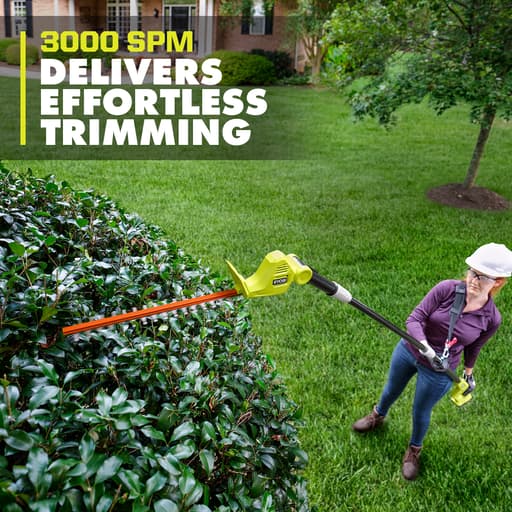 18" Pole Hedge Trimmer