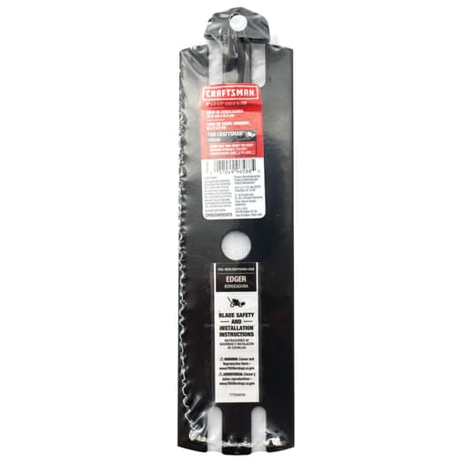 9 in x 2-1/2 in Edger Blade