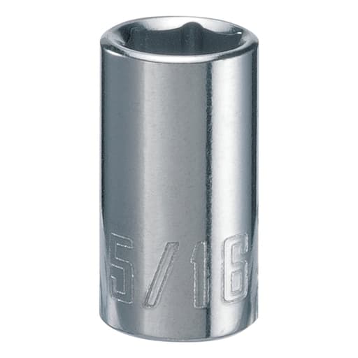 1/4 Dr 6-Point Shallow Socket 5/16