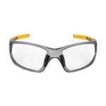 Miter Protective Eyewear - Gray/Yellow Frame, Clear Lens