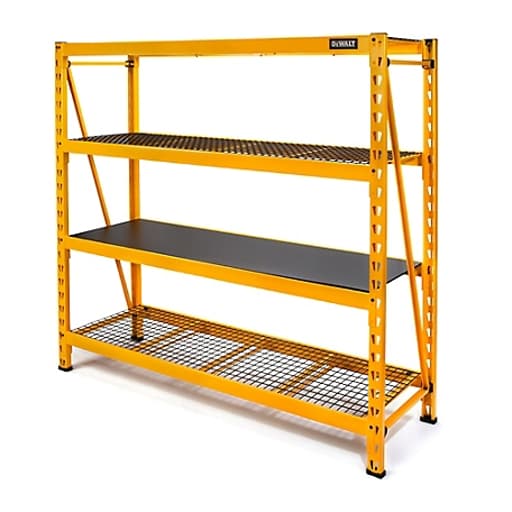 6-Foot Tall, 4-Shelf Industrial Storage Rack
