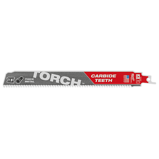 12" 8TPI The TORCH with Carbide Teeth