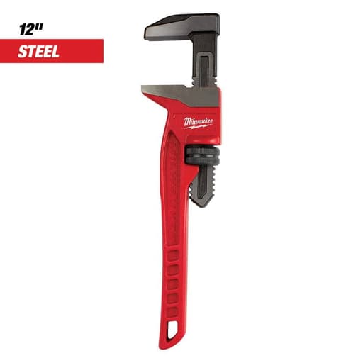 12 Inch Smooth Jaw Pipe Wrench
