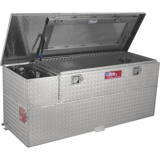 RDS Fuel Transfer/Auxiliary Tank/Toolbox Combo with 8 Gpm Pump - 60-Gal. Capacity