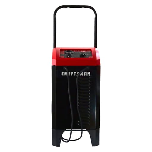 Wheeled Battery Charger and Jump Starter