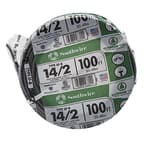 13054226 14/2 UF W/G Hundred' Wire, Gray, Hundred Ft