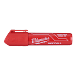 INKZALL Extra Large Chisel Tip Red Marker