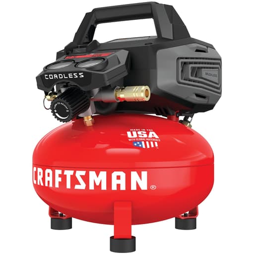 2.5 Gallon Brushless Cordless Air Compressor