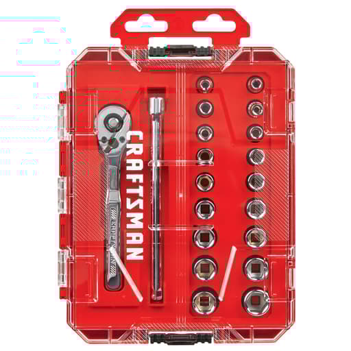 20Pc 1/4-in. Drive Mechanics Tool Set