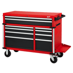 46" High Capacity 10-Drawer Steel Storage Cabinet