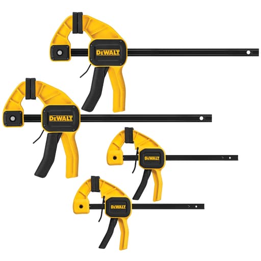 6 in. (150 mm) and 12 in. (300 mm) Trigger Clamps - 4 Pack