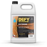 Extreme Wood Stain and Sealer in One - 1 Gallon Semi-Transparent Waterproof Coating for All Wood Types - Butternut
