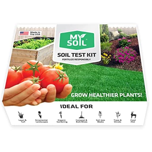 MySoil Soil Test Kit, Unlock Your Lawn & Garden Potential, Complete & Accurate Nutrient and pH Analysis with Recommendations Tailored to Your Soil and Plant Needs
